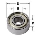 Cmt Bearing, 1/2-Inch Diameter, 3/16-Inch Smaller Diameter 791.003.00